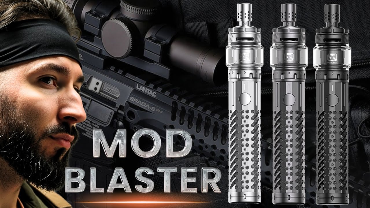 Kit Blaster : La Vape Passe en Mode Tactique ! 🔫💨