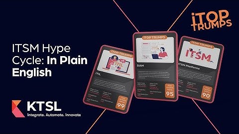 Gartner Hype Cycle Explained Episode 10 - covering SIAM, ITSM platforms and ITIL