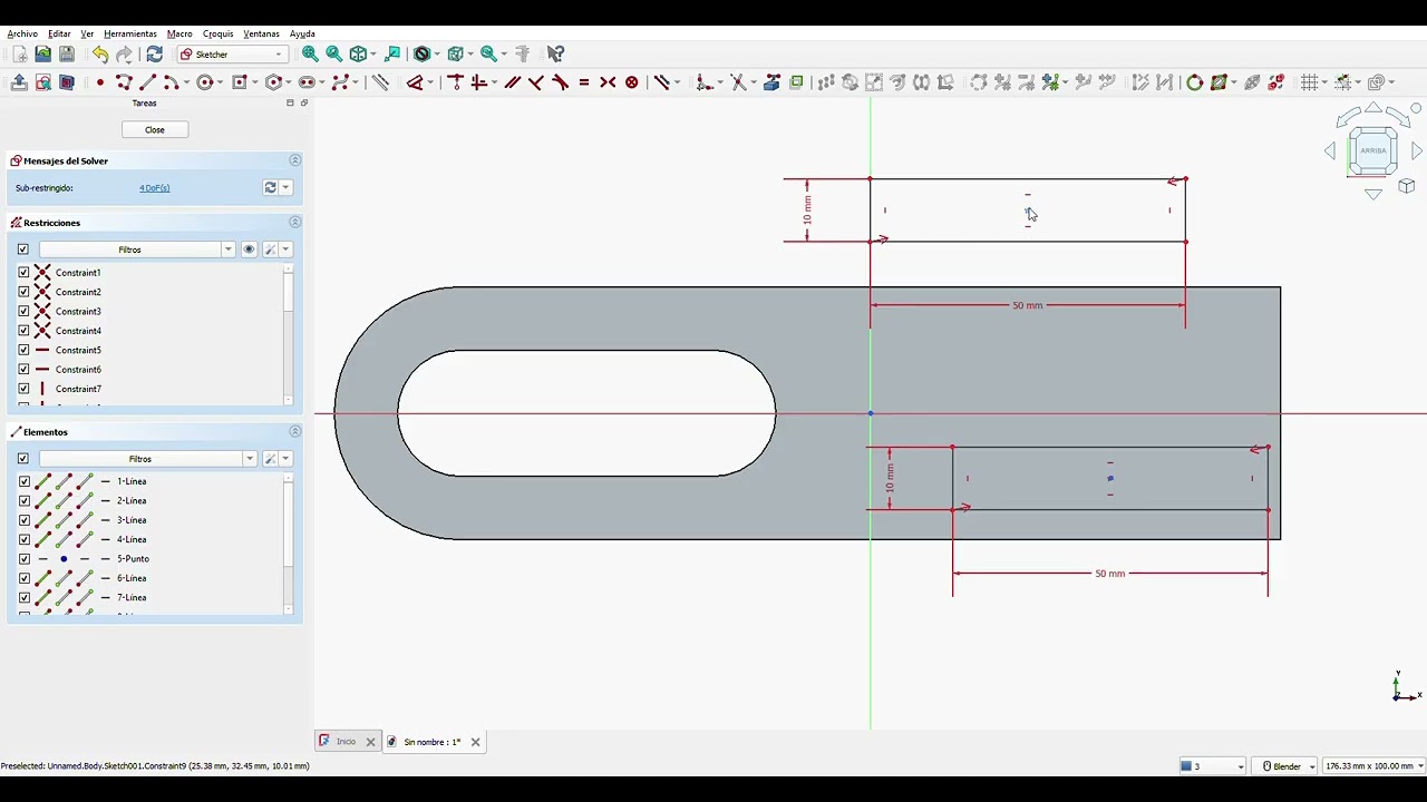 FREECAD pieza numero 6