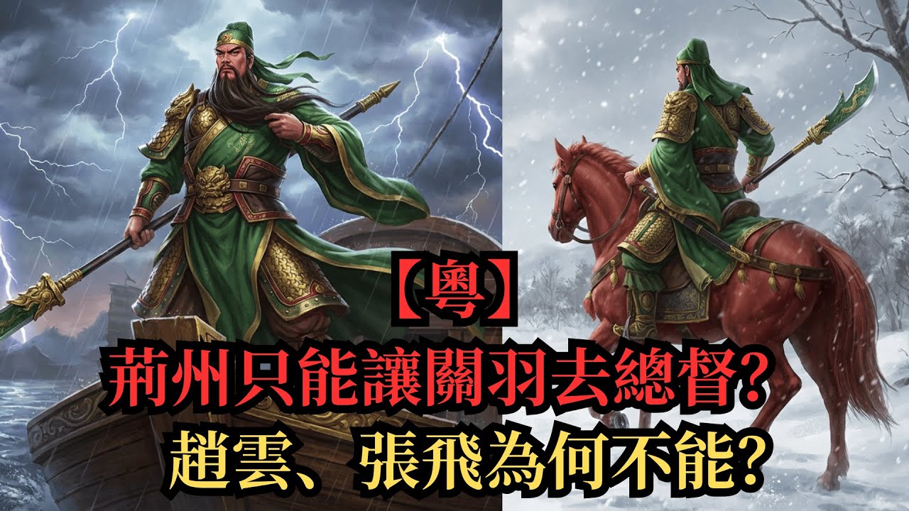 為什麼荊州只能讓關羽去管？趙雲、張飛為何不能守荊州？