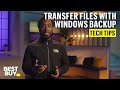 Moving Your Data from a Windows 10 PC with Windows Backup – Tech Tips from Best Buy