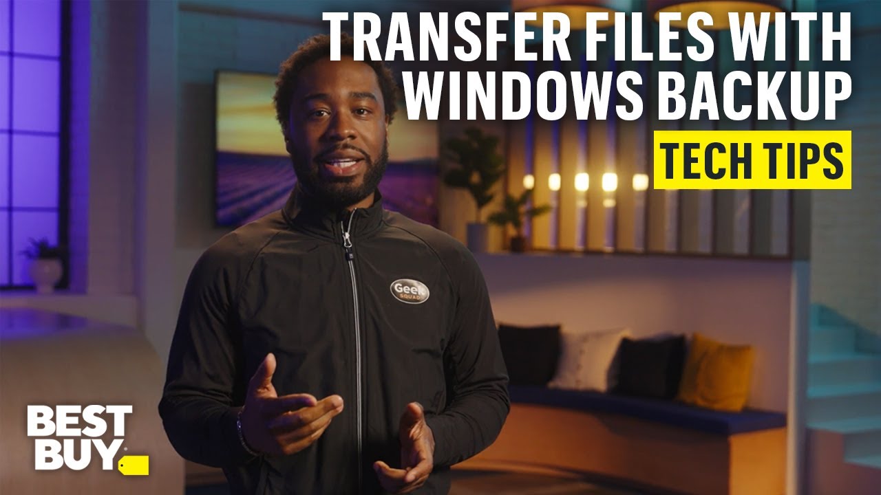 Moving Your Data from a Windows 10 PC with Windows Backup – Tech Tips from Best Buy
