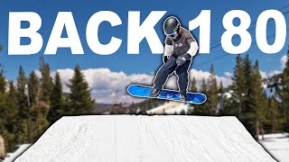 3 Tips to Master Backside 180's on your Snowboard