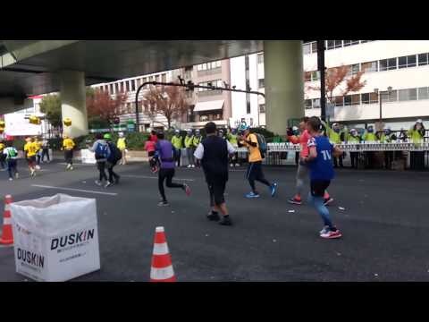 大阪マラソン　2017　ブラマヨ小杉
