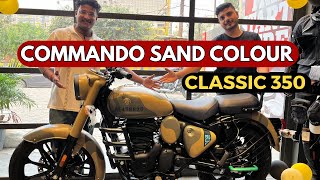 Royal Enfield Classic 350 Commando Sand – Power, Style & Legacy in One Ride!