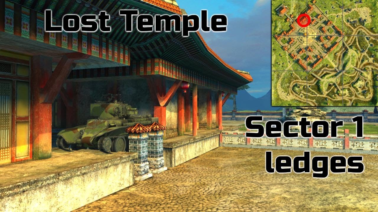 WoTB Climbing - Lost Temple Sector 1 ledges