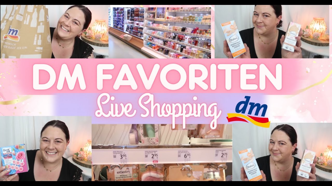 DM LIVE SHOPPING & MUST HAVES| Fräulein Jasmin
