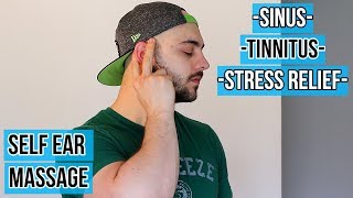 Let’s Relax Self Ear Massage  Sinuses, Tinnitus, Stress Relief. Minimal Edit