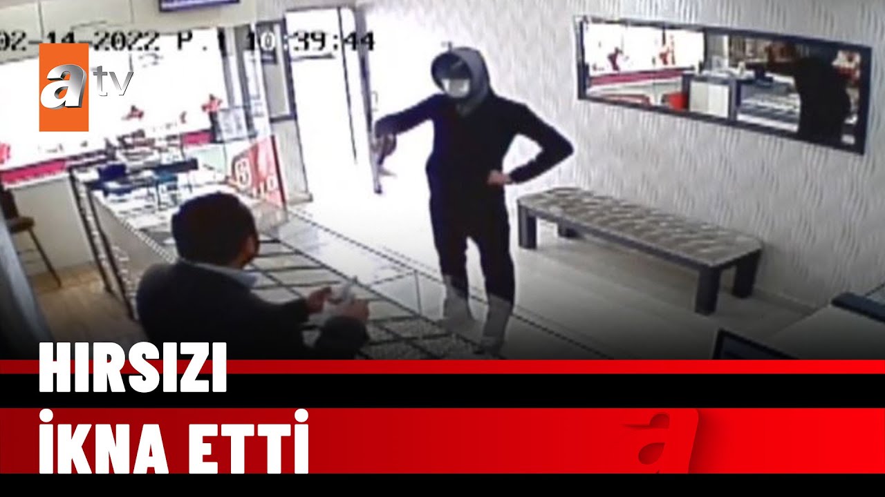 Hırsız gibi girdi müşteri gibi çıktı - atv Haber 16 Şubat 2022