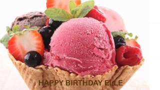 Elle   Ice Cream & Helados y Nieves - Happy Birthday