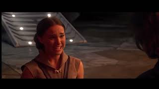 Padme's Plead but Obi Wan isn't there.