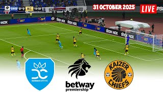 Download lagu 🔴DURBAN CITY vs KAIZER CHIEFS ⚽ BETWAY PREMIERSHIP 2025/26 ⚽ Football Gameplay HD