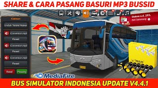 CARA PASANG NADA BASURI MP3 BUS SIMULATOR INDONESIA UPDATE V4.4.1 TERBARU 2026