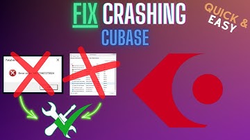 Cubase – How to Fix Crashing, Freezing, Black Screen, Not Responding – Full Tutorial