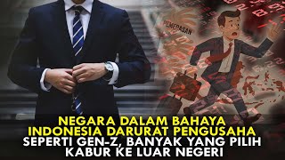 Download Lagu NEGARA DALAM BAHAYA. INDONESIA DARURAT PENGUSAHA.SEPERTI GEN-Z, BANYAK YG PILIH KABUR KE LUAR NEGERI MP3