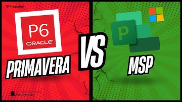 PRIMAVERA VS MICROSOFT PROJECT | SOFTWARE COMAPRISION | IndustryReady | PROTRAINY