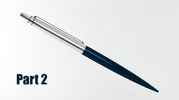 Create PEN in 3ds max | Part 2 | Tutorial | Technical Classes