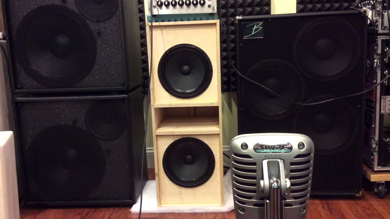 Reiner Amplification 210 Wunderkab versus Bergantino NV412 LOW B