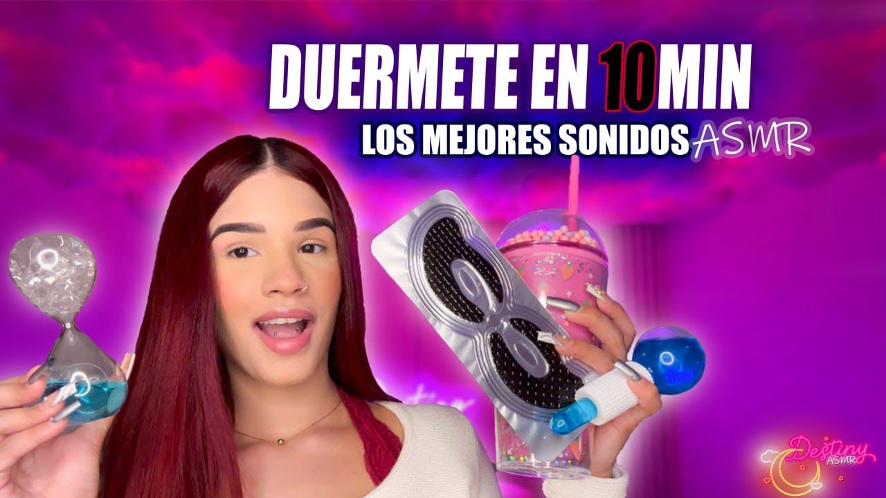 Asmr te vas a dormir en menos de 10 minutos con estos sonidos