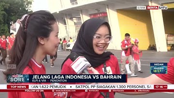 Suporter Timnas Garuda Merahkan GBK Jelang Laga Lawan Bahrain | Beritasatu