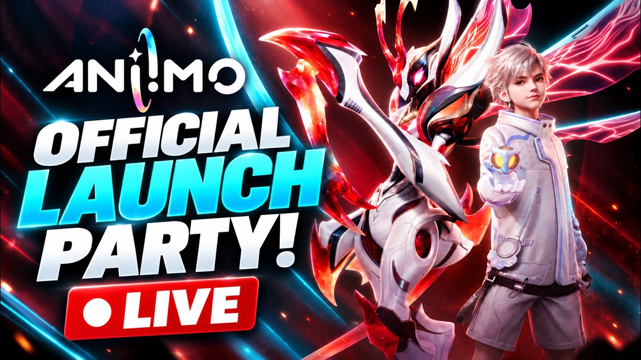 ANIIMO OFFICIAL LAUNCH PARTY! 🔴 LIVE Global Release + Day 1 Gameplay | LIVE ON TWITCH TOO!