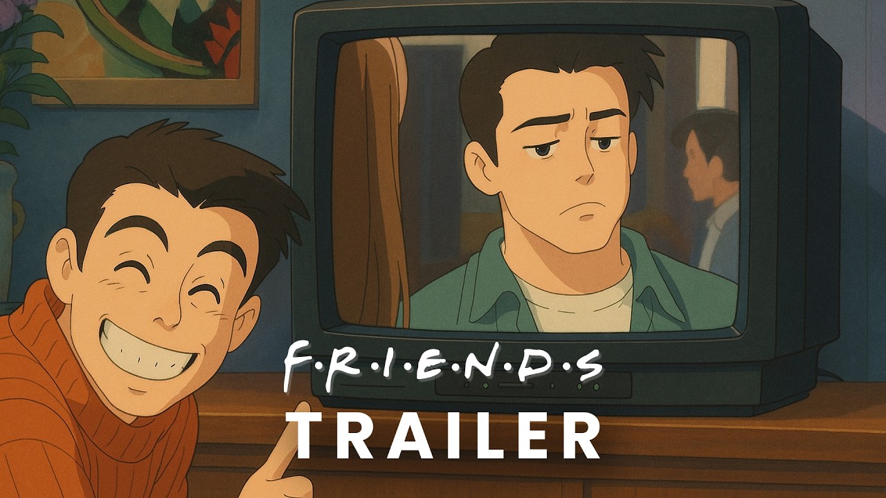 FRIENDS - First Trailer | Jennifer Aniston | Concept - Anime Style
