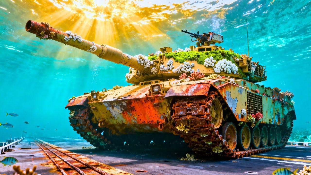 RESTORATION OF THE 70-TON M1 ABRAMS AFTER 40 YEARS ON THE AIRCRAFT ...