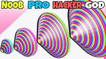 Noob vs Pro vs Hacker vs God - In Circle Up #shorts