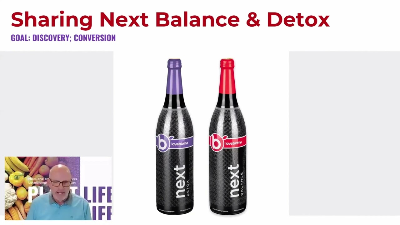 Sharing LoveBiome NEXT beverages   The ultimate tutorial of LoveBiome Balance and Detox
