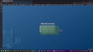 Setup Of Mesh Central on DigitalOcean
