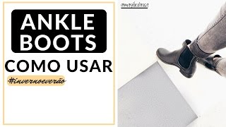 meia para usar com bota cano curto