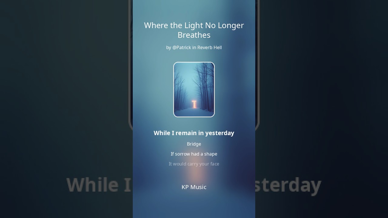 Where the Light No Longer Breathes – Doom Metal | Atmospheric, Heavy & Melancholic