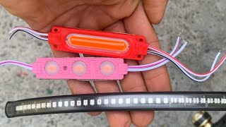 como instalar cinta led / como instalar stop / como instalar modulos led