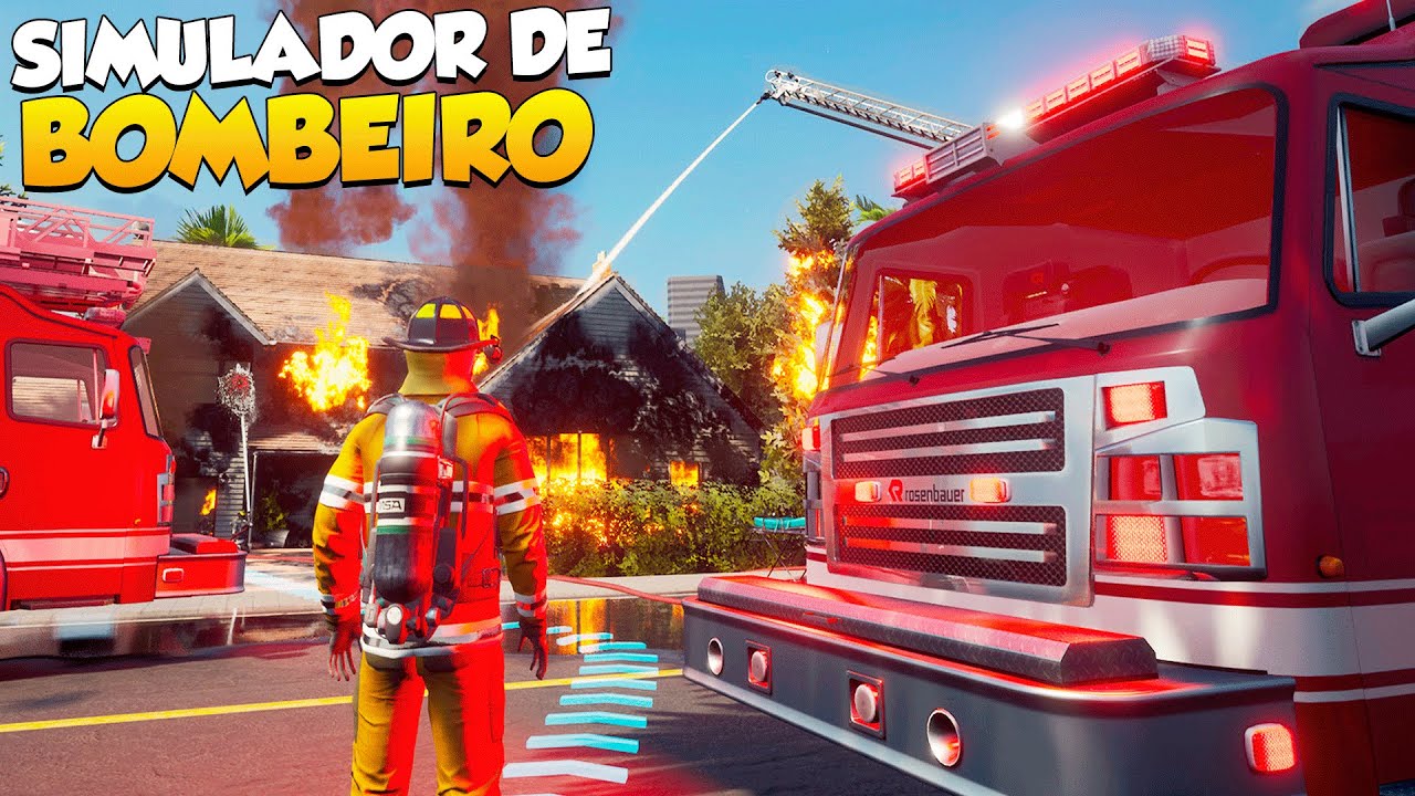 Firefighting Simulator - MELHOR Simulador de Bombeiro, MUITO REALISTA ...