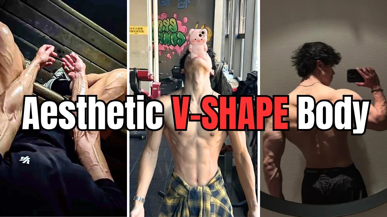 How to Build an Aesthetic v-taper body at home (In hindi)