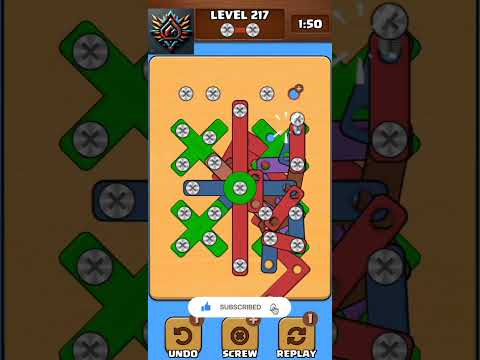 Nuts X Bolts and Screw Puzzle Level 217