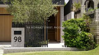 Architectural Brilliance in one of Brisbane's most coveted streets | 98 Howard Street, Paddington