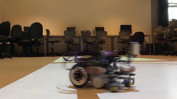Robots navigating virtual environments