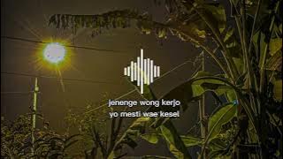 EFEK GEDANG KLUTHUK - Novid Candra Nugraha (Lyrics)