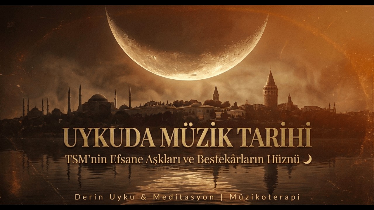 UYKUDA MÜZİK TARİHİ: TSM'nin Efsane Aşkları ve Bestekârların Hüznü 🌙 (Meditasyon) | Müzikoterapi