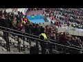 Chelsea vs West Ham fans brawl. London stadium. 22/09/2018