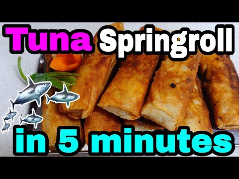 tuna-springroll-in-5-minutes-|-fish-lumpia-super-quick-and-easy