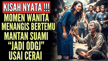 Momen Wanita Menangis Bertemu Mantan Suami jadi ODGJ setelah 6 Tahun Cerai, Syok Lihat Kondisinya !!