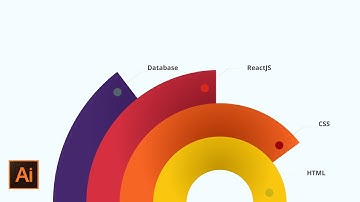 How to create Radial Infographic in Adobe Illustrator | DesignMentor
