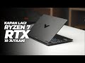 HP VICTUS 15 FB3126AX | MUMPUNG MASIH ADA!! BUNGKUS KAWAN R7+RTX SERIES 10 JUTAAN !!
