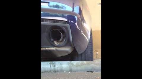 2010 Camaro SS LS3 Muffler Delete Before and After