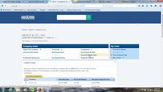 Using the Hoover's Database to Find Company Information
