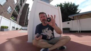 BONUS VIDEO - 41 Year Old Skate Every Day - Oldman Skateboards Wheels and Bearings Un Enveloping