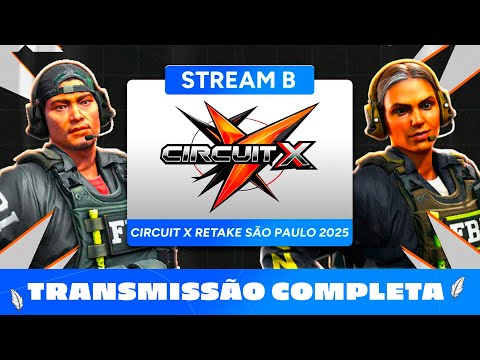 GAIMIN GLADIATORS X BOUNTY HOUNTERS | CIRCUIT X RETAKE SÃO PAULO 2025 | DIA 2 !socio - Siga @Gaules