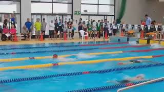 短水路岐阜100mバタフライ 20190602